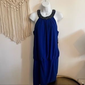 New laundry by shelli segal starlet blue dress size 8
